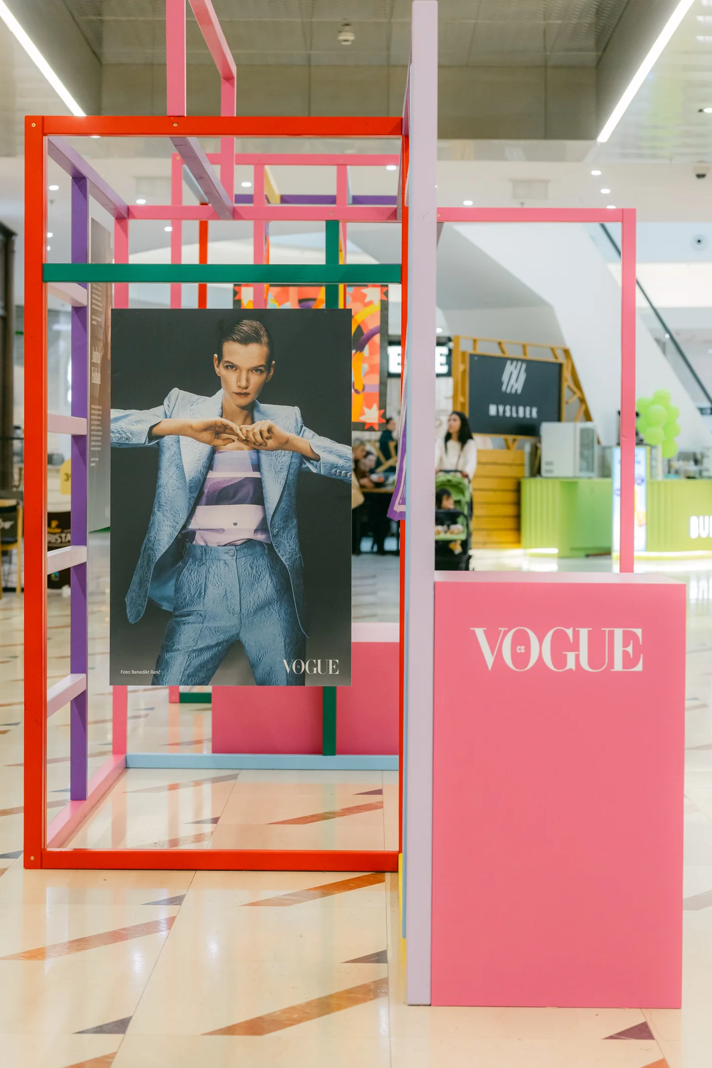 Instalace Myslbek Vogue — fotografie 3